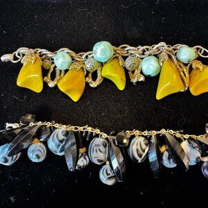 Bippty Bop, Large, Jangly and Fun Bracelets 7 1/2" length